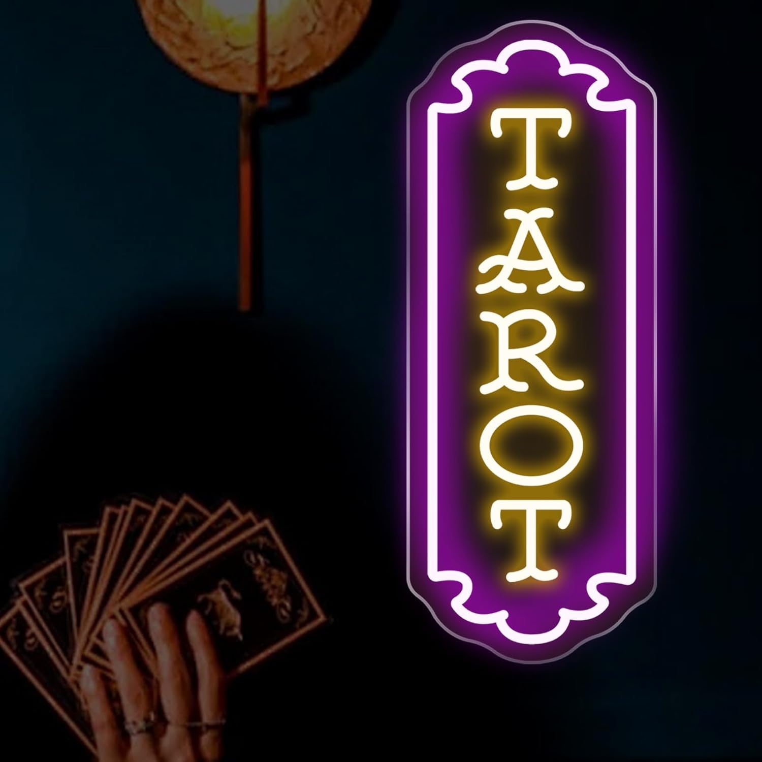 Lighting Decor Room - Tarot Neon Sign USB Powered Mystical