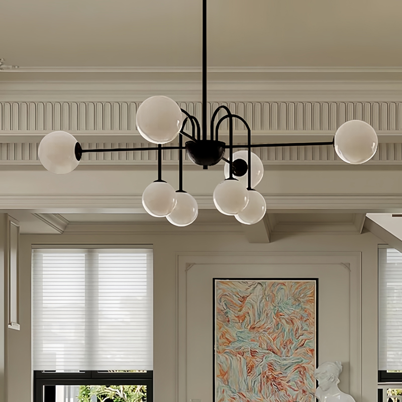 Pendant Lighting Christmas Decor - Nordic Glass Ball Hanging Lamps Modern