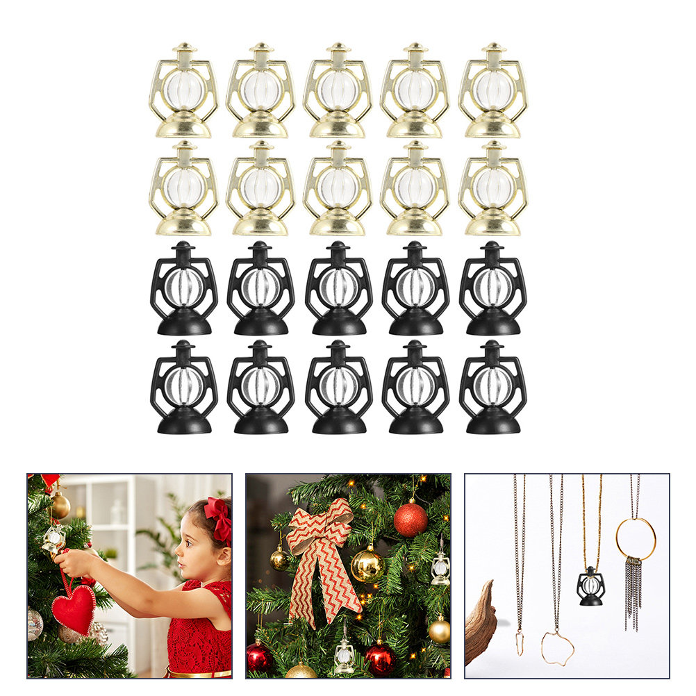 Pendant Lighting Christmas Decor - 40Pcs Retro Style Oil Lamp Pendant
