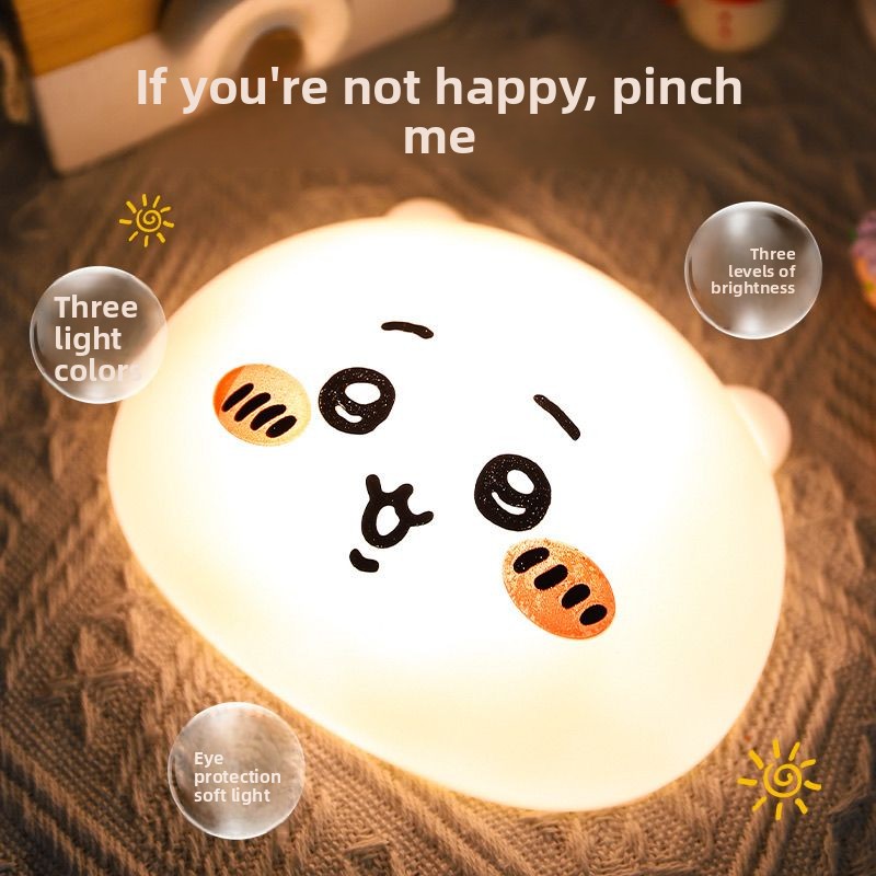 jiyi Cute Cartoon Tap Light Ha - огляд і ціна Room Decor Lighting Lamp