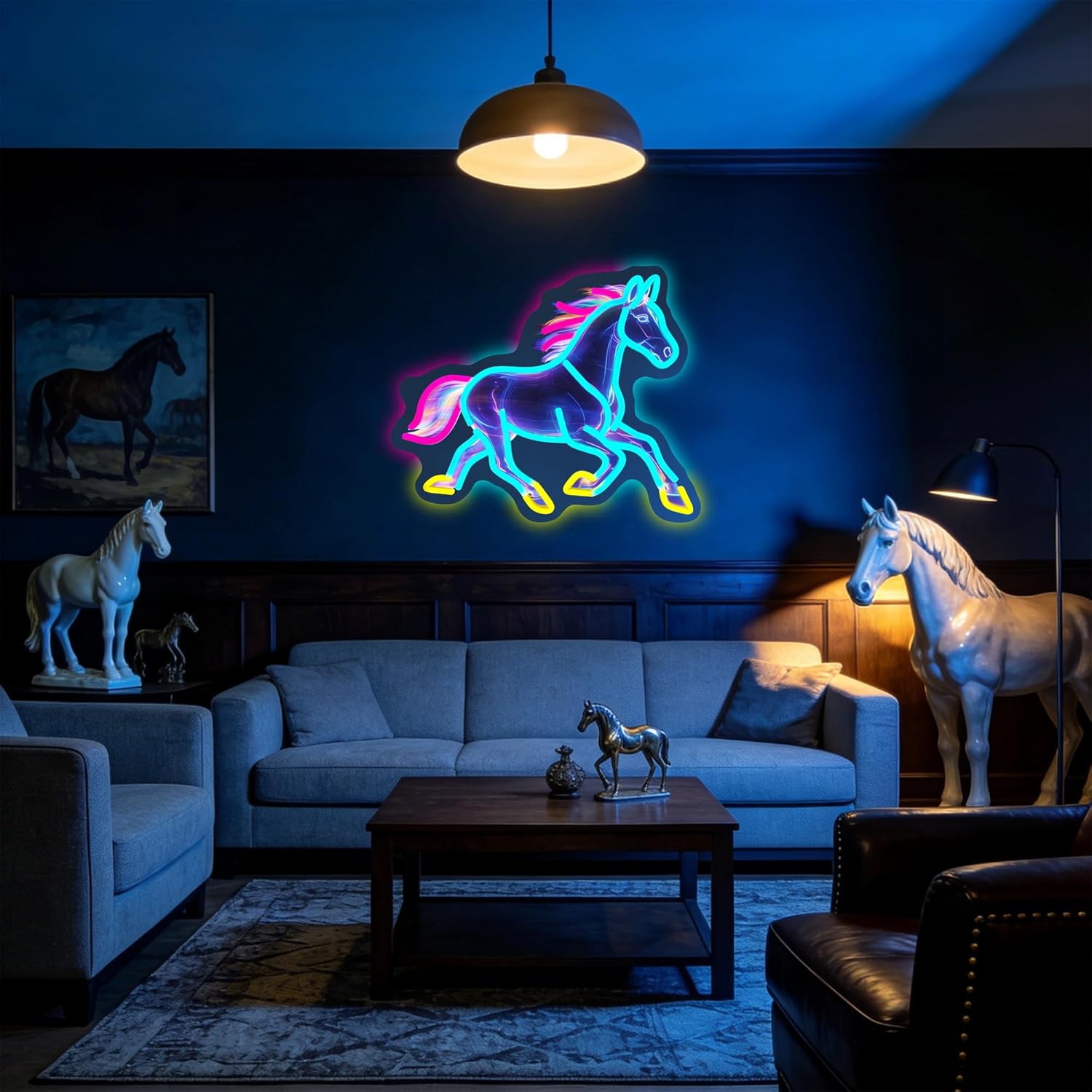 Horse Night Light Neon Sign De - огляд і ціна Room Decor Lighting Lamp