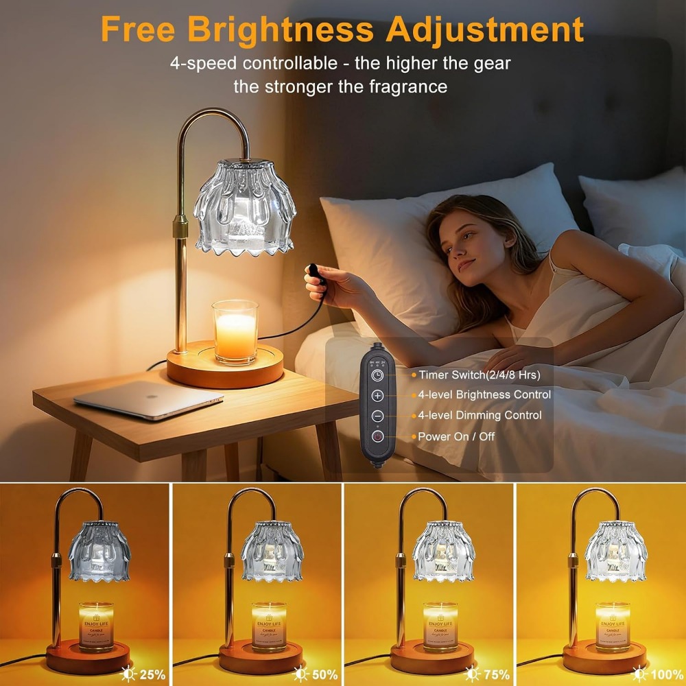 Candle Warmer Lamp with Timer  - огляд і ціна Room Decor Lighting Lamp
