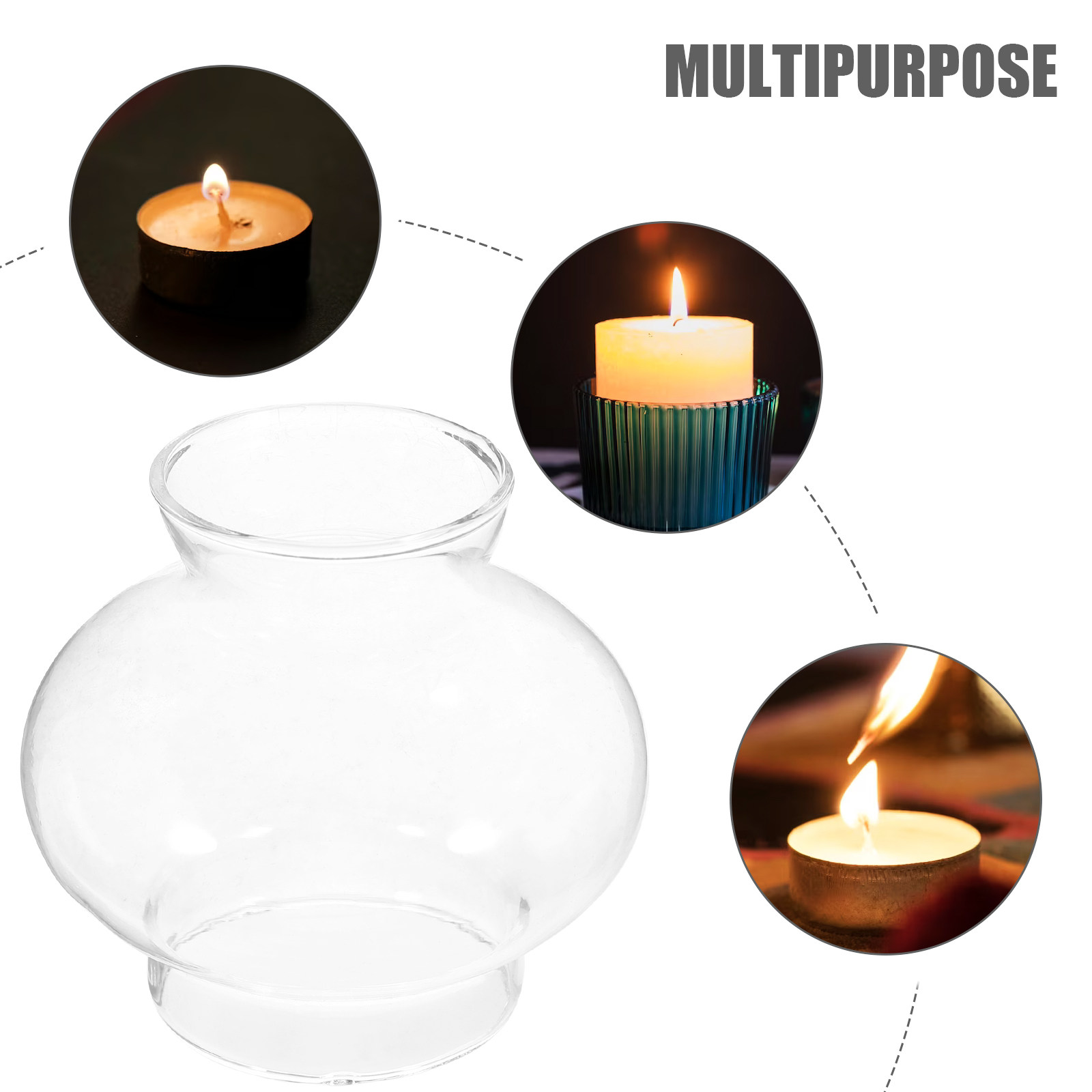Retro Clear Glass Lampshade fo - огляд і ціна Room Decor Lighting Lamp