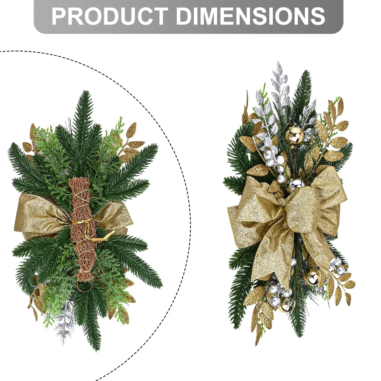 Christmas Swag Wreath Pendants - огляд і ціна Pendant Lighting Christmas Decor
