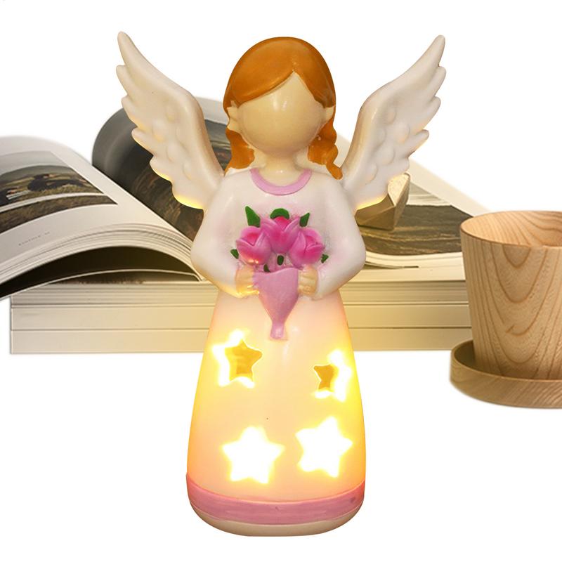 Candlestick Lamp Angel Statue  - огляд і ціна Room Decor Lighting Lamp