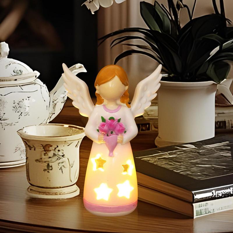 Candlestick Lamp Angel Statue  - огляд і ціна Room Decor Lighting Lamp