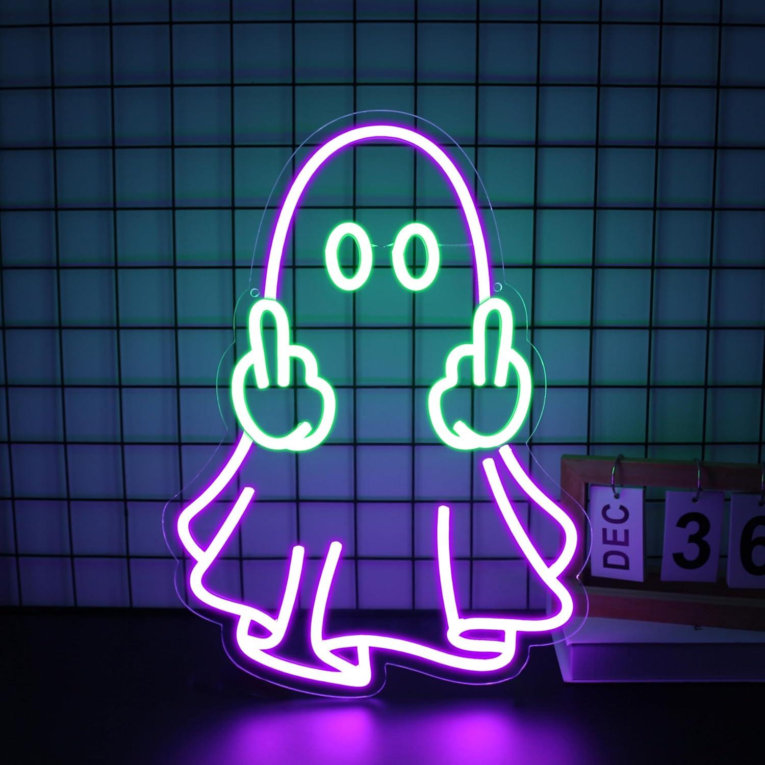 Ghost Neon Sign USB Powered LE - огляд і ціна Lighting Decor Room