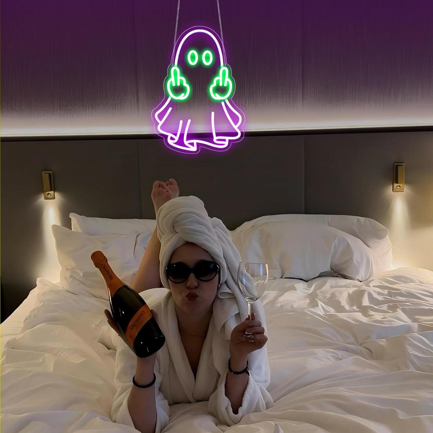 Ghost Neon Sign USB Powered LE - огляд і ціна Lighting Decor Room