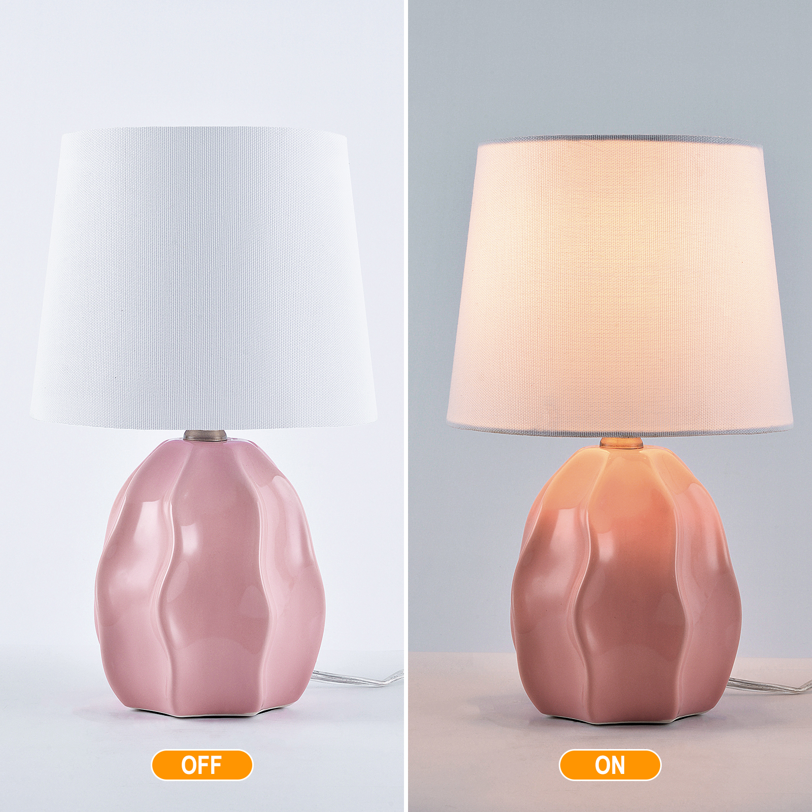 13.5 inch Bedside lamp Modern  - огляд і ціна Lighting Decor Room