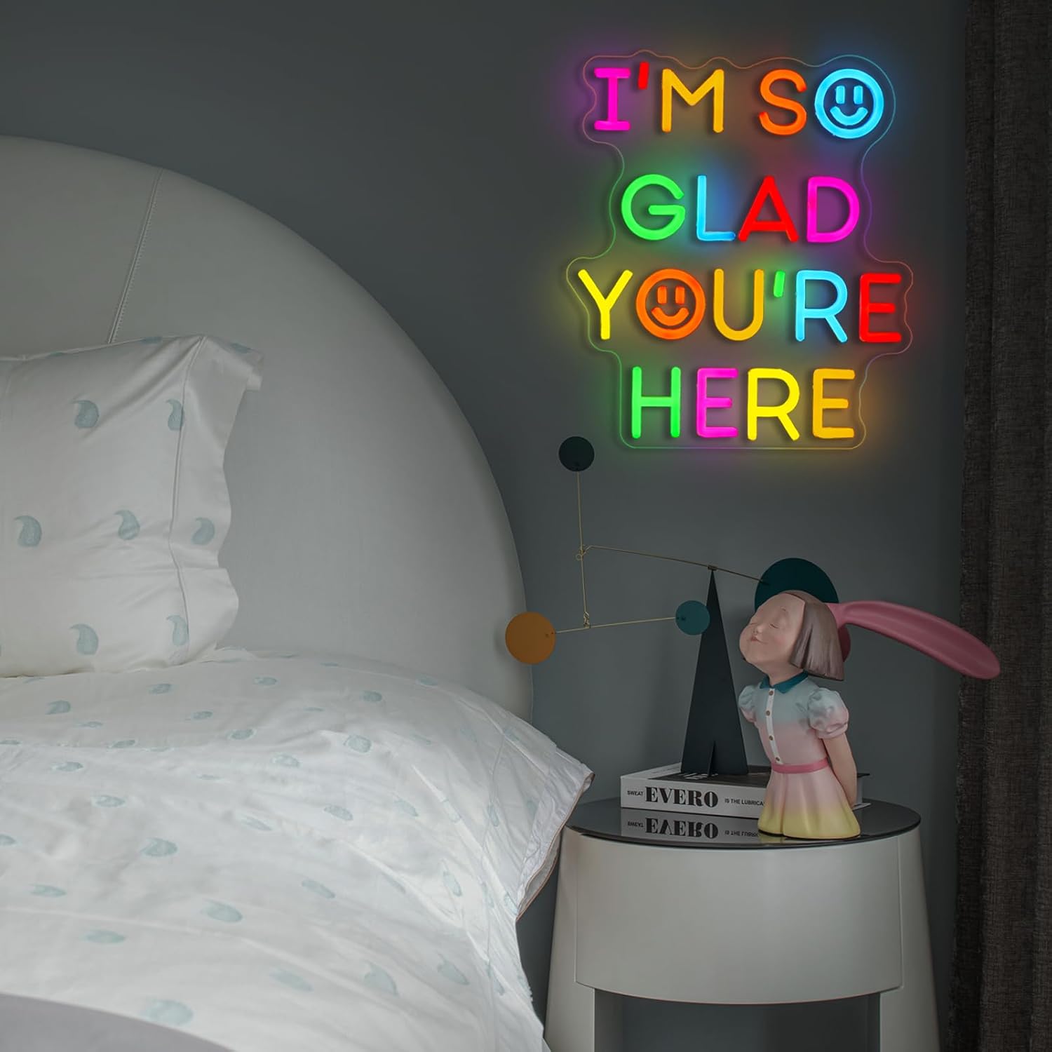  I'm So Glad You‘re Here Neon - огляд і ціна Lighting Decor Room