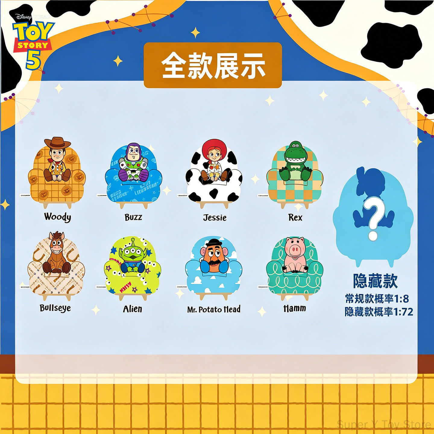2026 New Toy Story 5 Blind Box - огляд і ціна Decor Lighting Sales