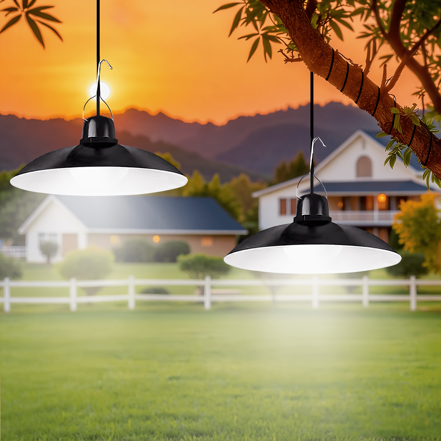 1pc Solar Pendant Light Outdoo - огляд і ціна Room Decor Lighting Lamp