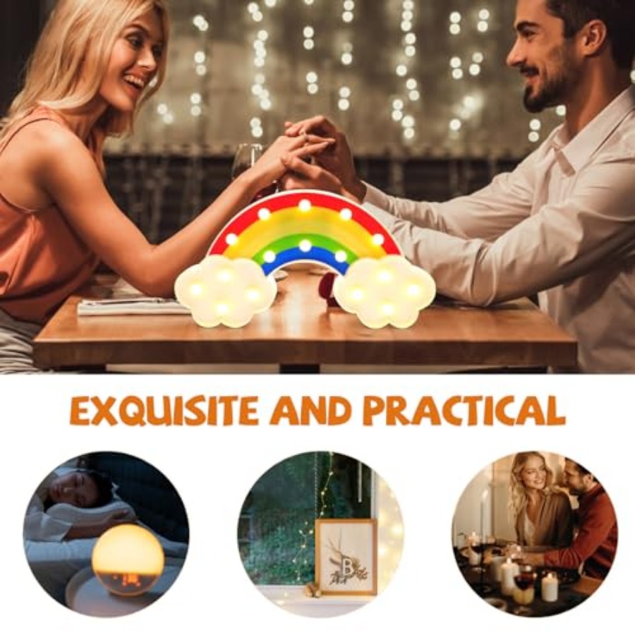 LED Rainbow Desk Light Bedside - огляд і ціна Decor Lighting & Decor Fires