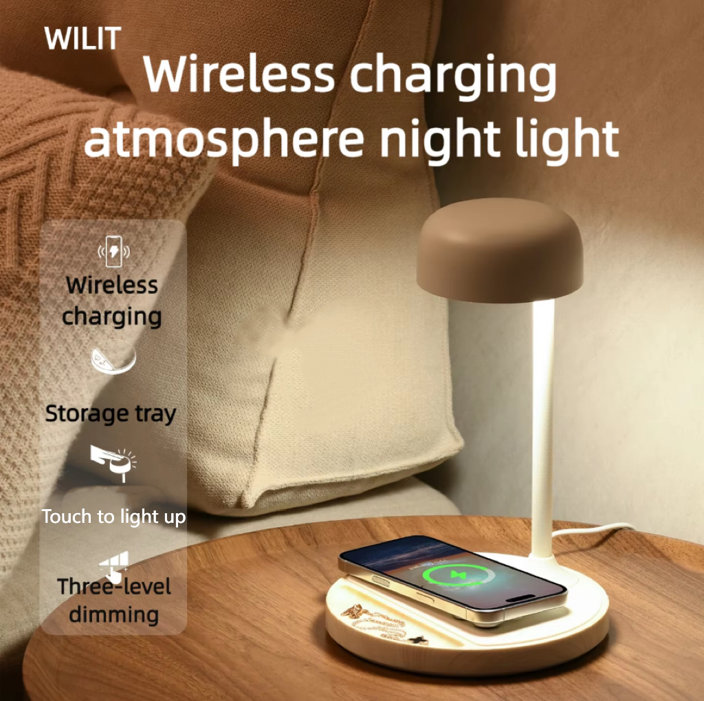 WILIT LED Desk Lamp with Wirel - огляд і ціна Lighting Decor Room