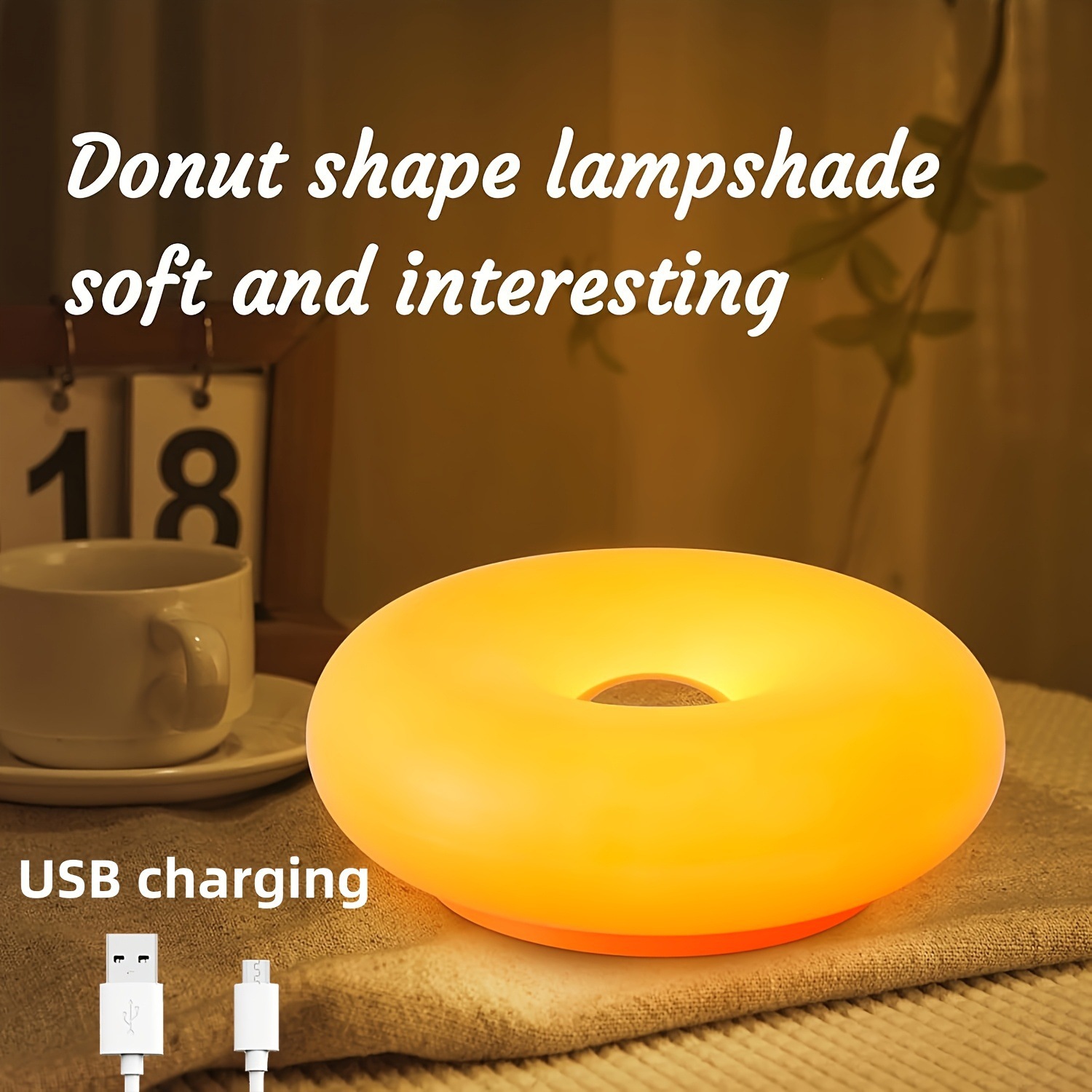 US Patented Retro-Modern Donut - огляд і ціна Lighting Decor Room