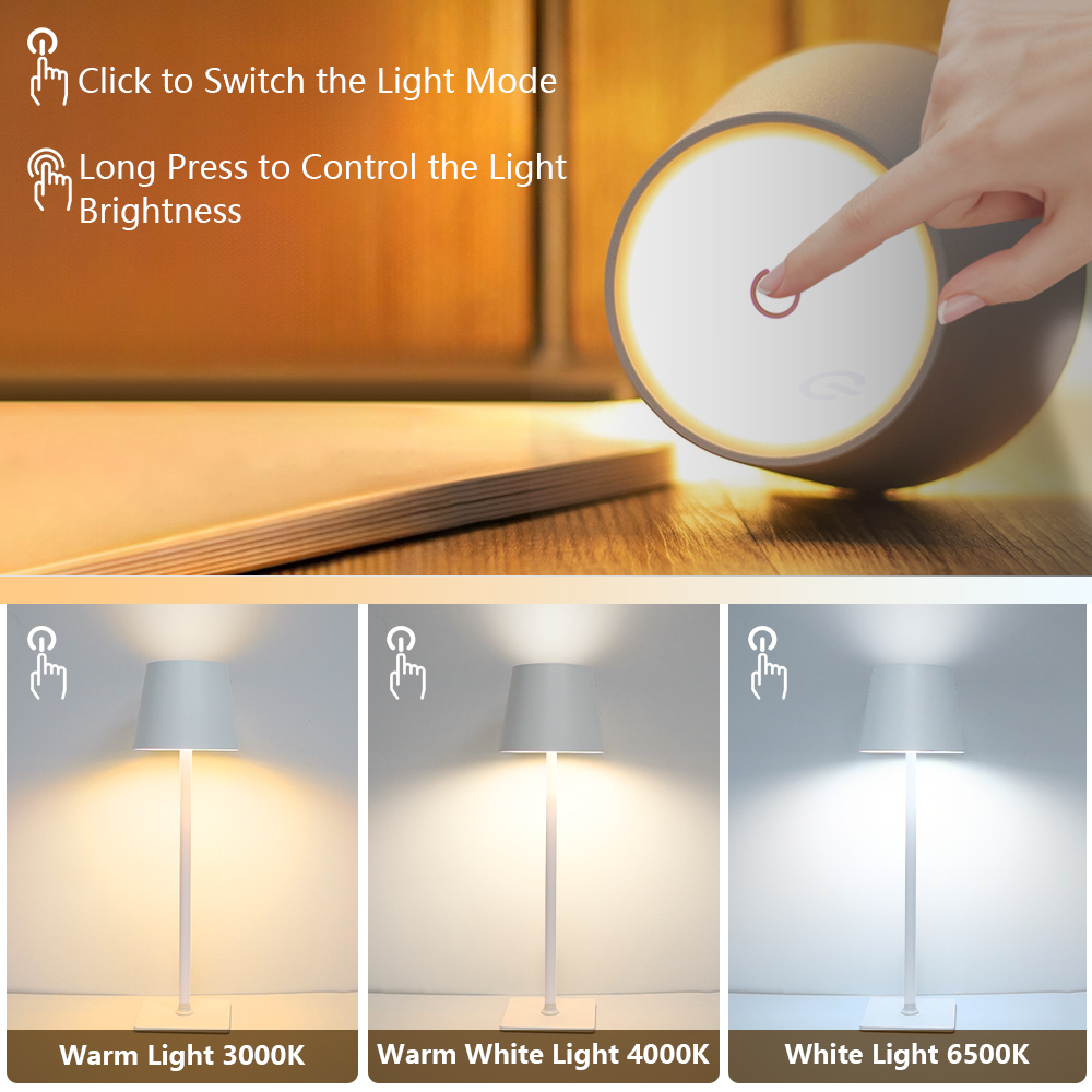 LED Rechargeable Desk Light Wi - огляд і ціна Lighting Decor Room