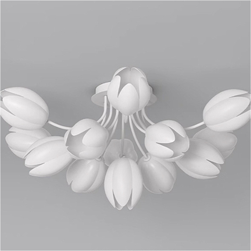 Restaurant Luxury Flowers Whit - огляд і ціна Decor Lighting The Parade