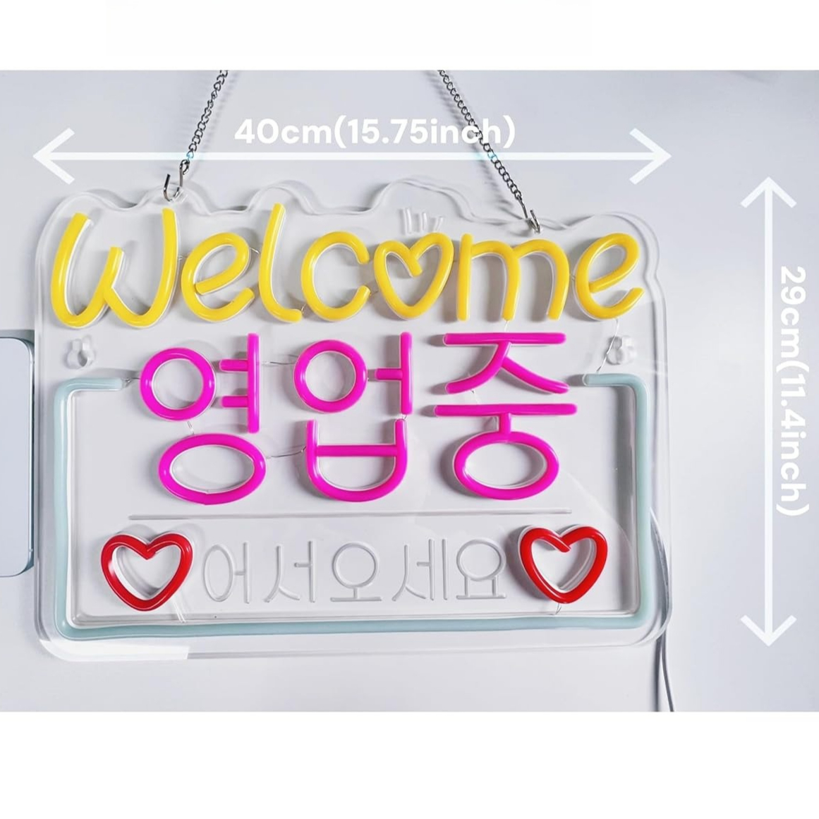 Korean Welcome on Sale Neon Si - огляд і ціна Decor Lighting Sales
